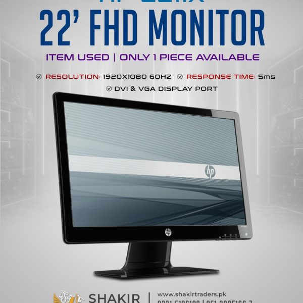 HP 2211X 22" FHD Monitor