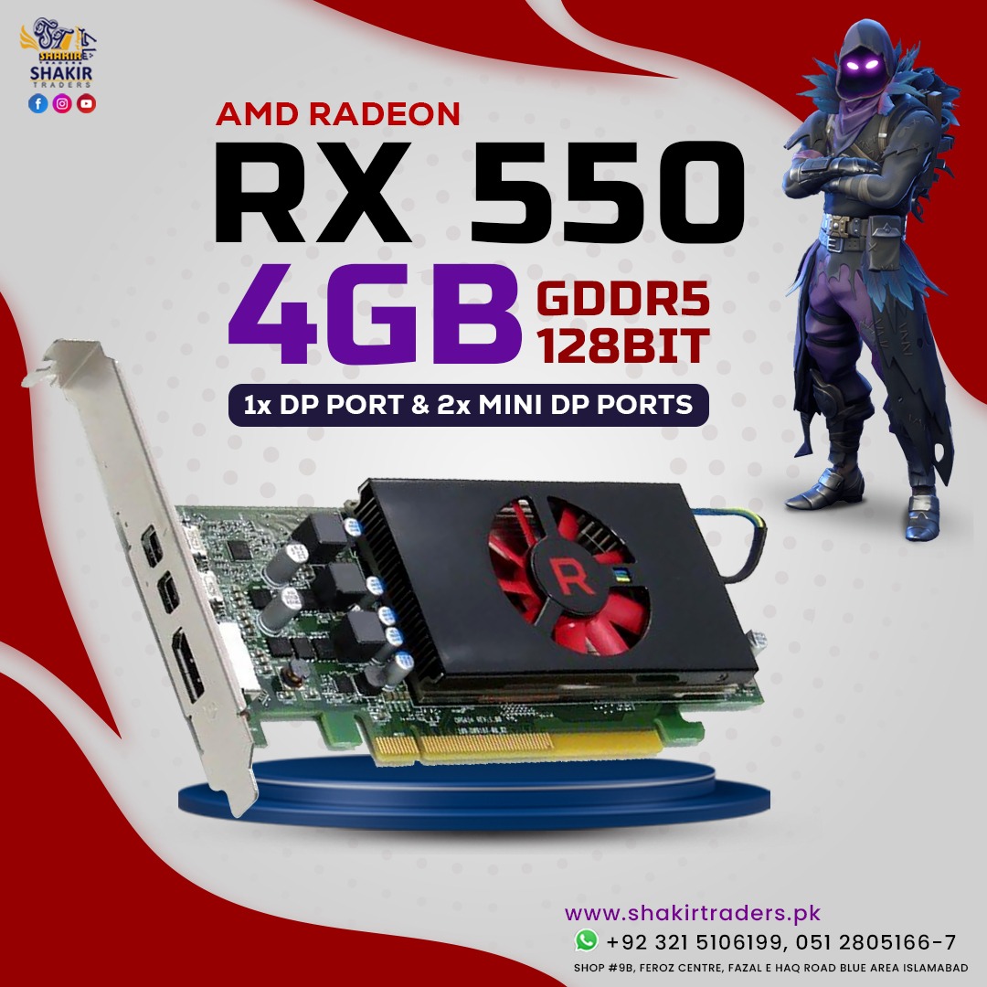 AMD RX 550 4GB (Used)