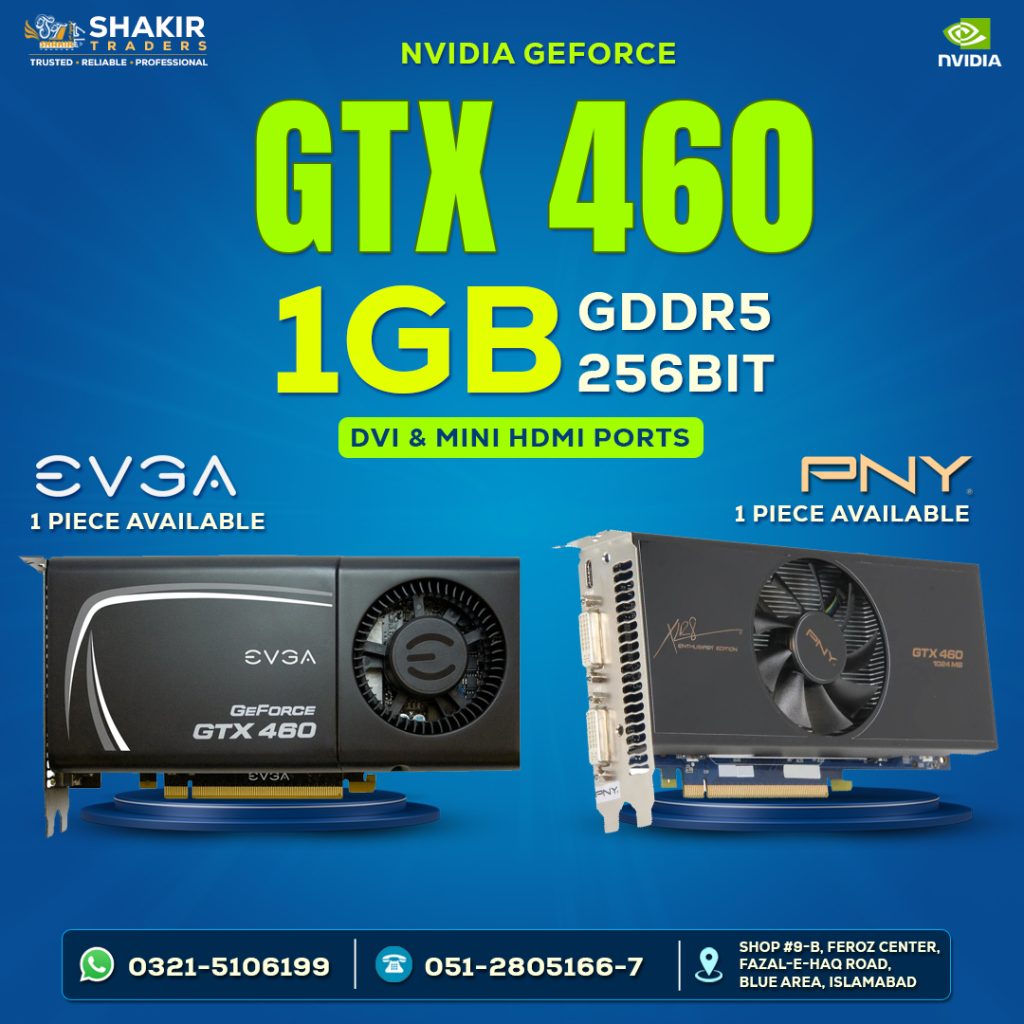 Nvidia GTX 460 1GB (Used)