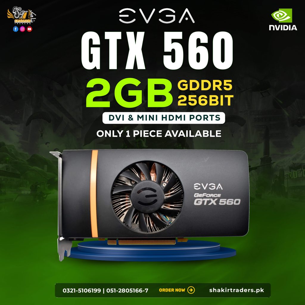 EVGA GTX 560 2GB (Used)