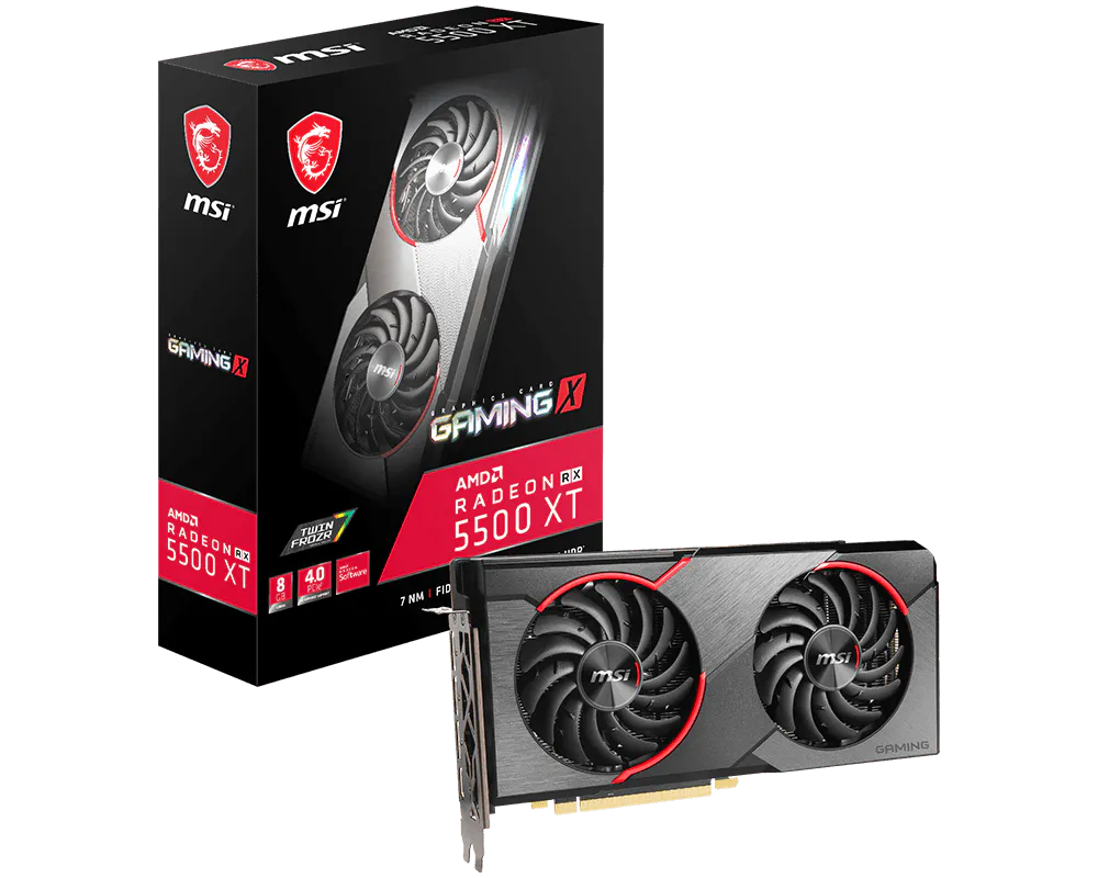 MSI RX 5500 XT GAMING X 8GB (Used)